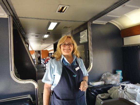 Lynne - Dining Car Attendant, Seattle end